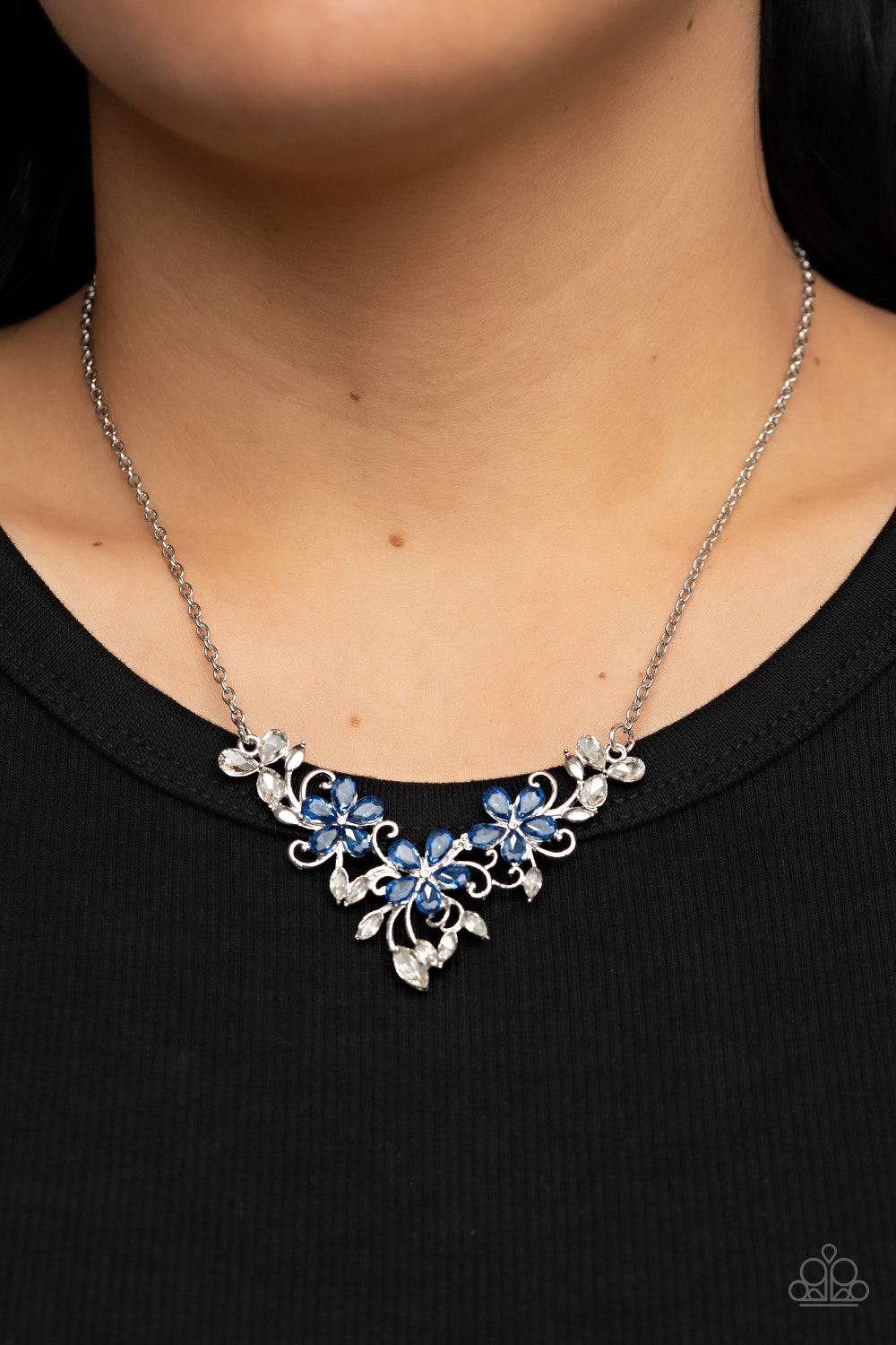 Floral Fashion Show - Blue 1H1