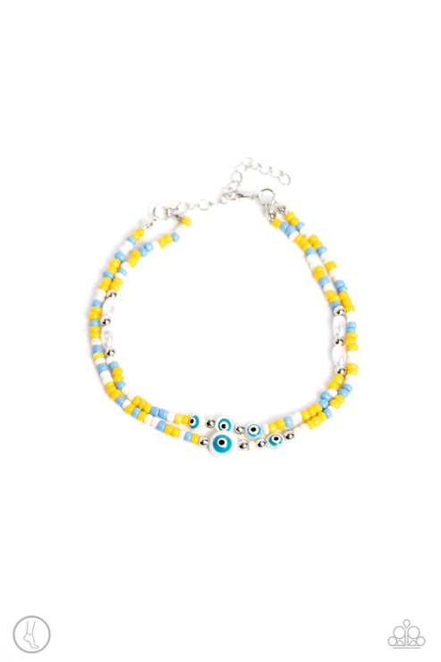 Enchanting Energy - Yellow ♥ Anklet 1F3