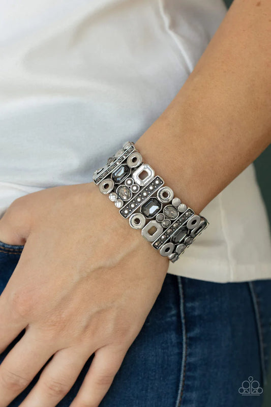 Dynamically Diverses Silver Bracelet - 1C5